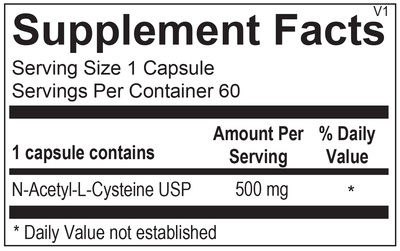 NAC - Glutathione Precursor